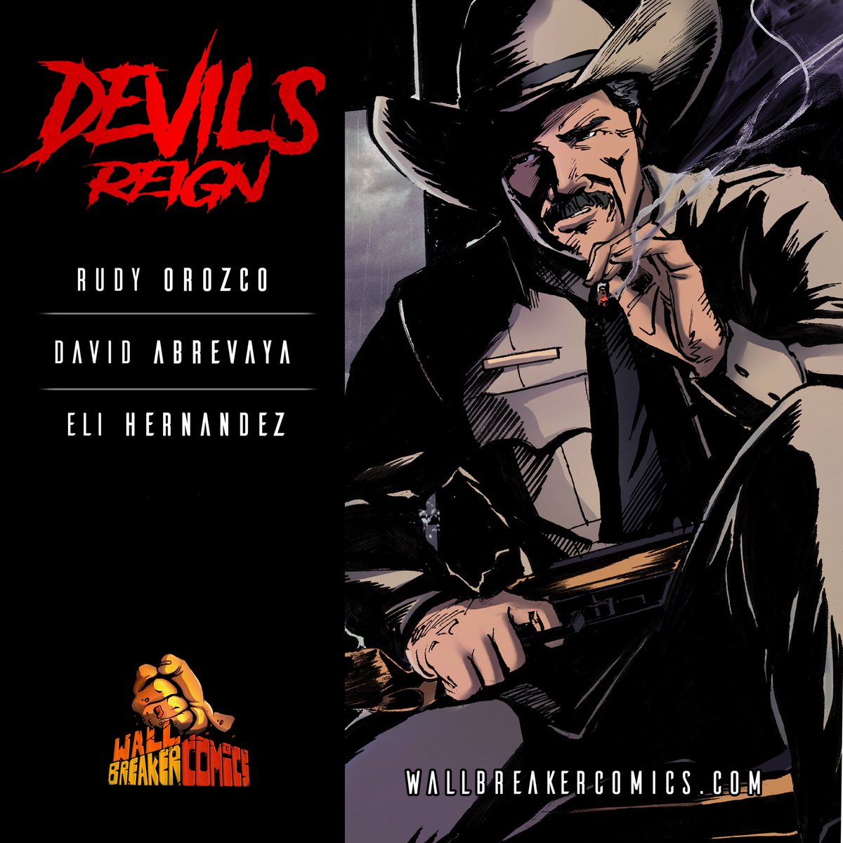 DevilsReignProj's tweet image. Stay Diligent 👀 #indiecomics #horror #art #smallbusiness