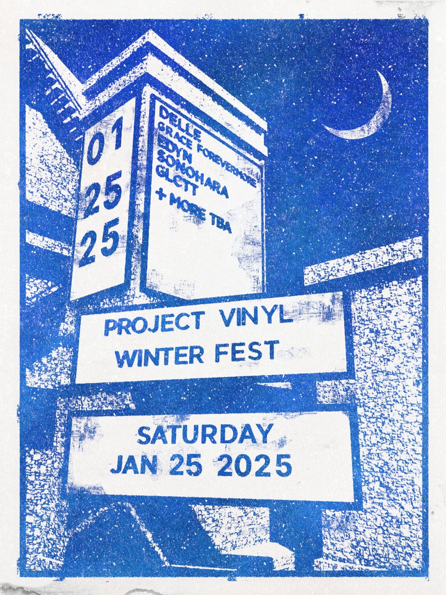 I'll be playing at the Project Vinyl WinterFest on January 25, 2025 alongside some other extremely talented people! More information will come at a later date :D
