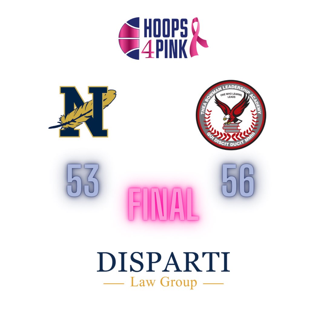 Final: Game 2 &amp; Game 3 #Hoops4Pink 

South Bend Riley 47 🔵 West Side 30

Bowman 56 🔵 Bishop Noll 53
