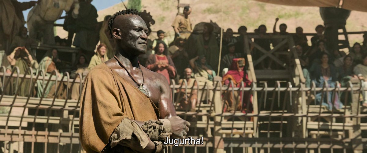 No tengo pruebas pero tampoco dudas de que en "Gladiador II" hay un homenaje a Les Luthiers... 😉