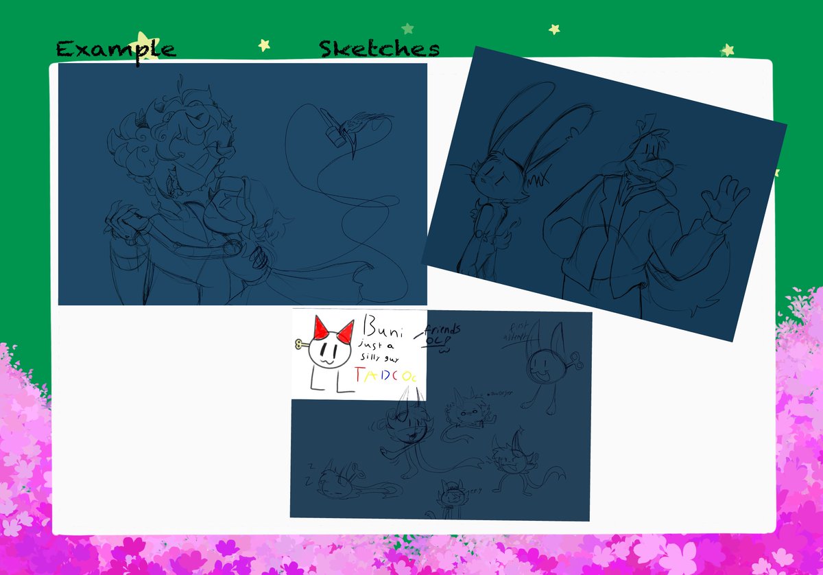 Kt_Stations's tweet photo. Commissions are open! 
i finally made a sheet too! https://t.co/3Yu4GiEqwQ