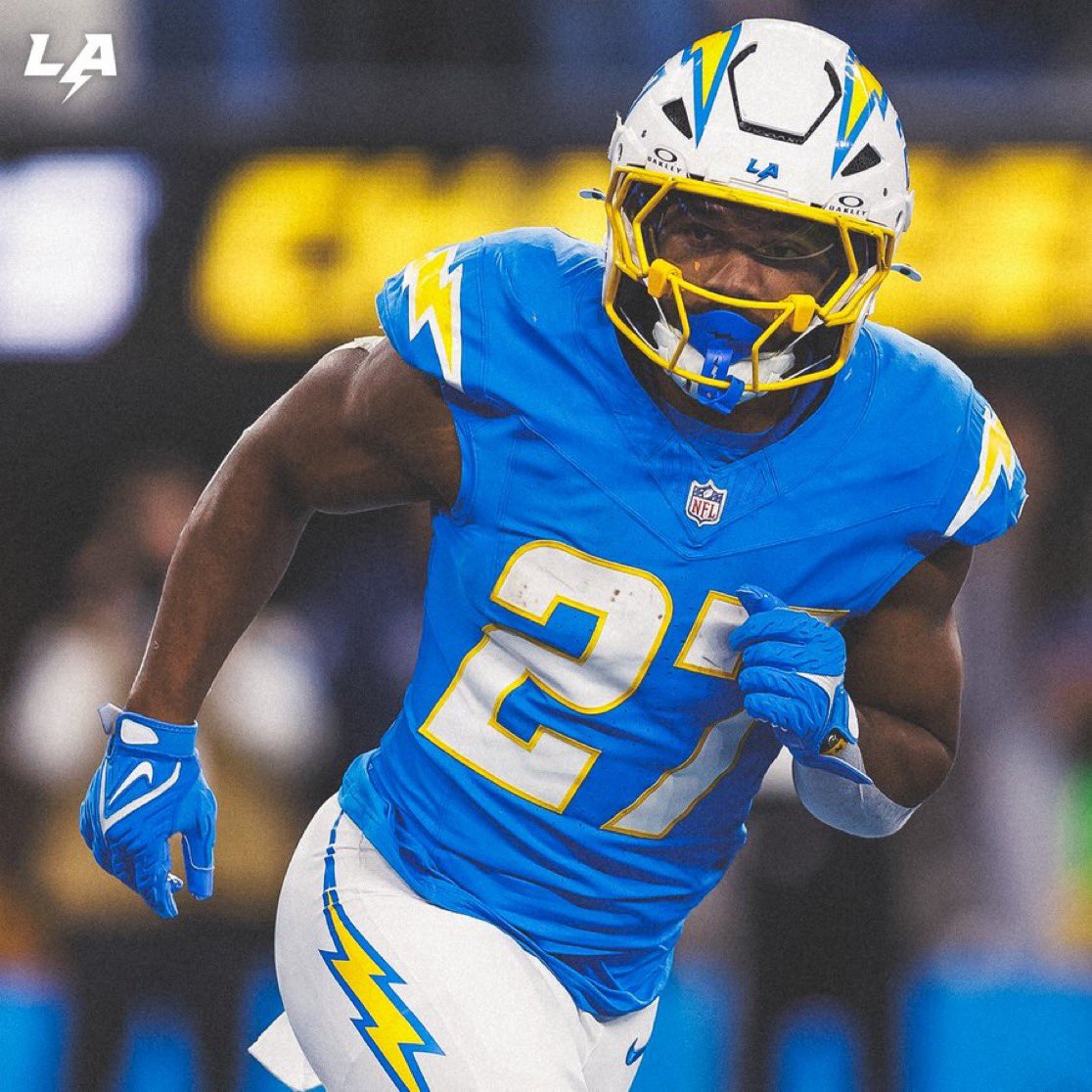 AdamSchefter's tweet image. Chargers announced they activated RB JK Dobbins off injured reserve and he is set to play Saturday vs. the Patriots.