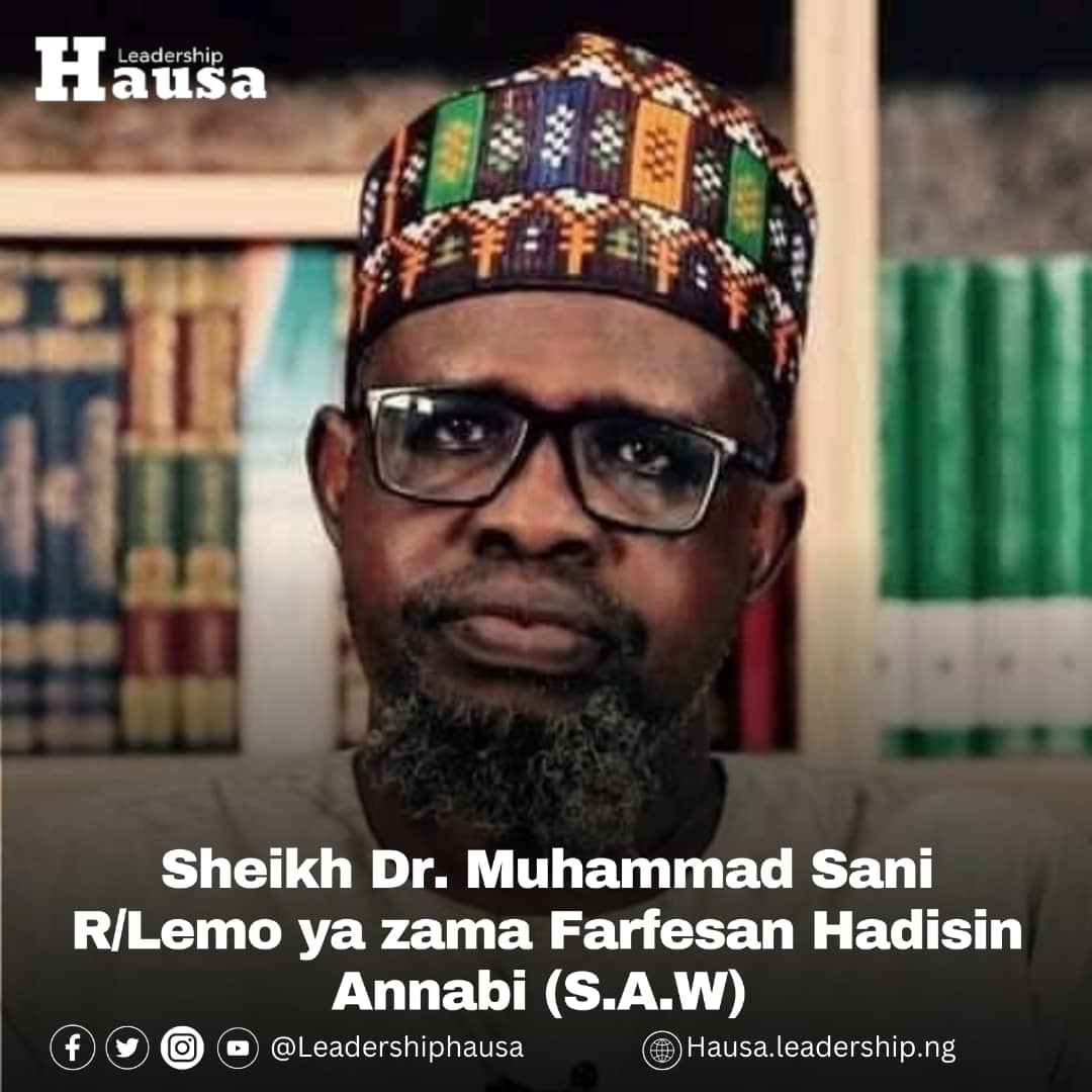 Majalisar Dattawa ta Jami'ar Bayero Kano ta amince da ɗaga darajar Sheikh Muhammad Sani Umar Musa Rijiyar Lemo zuwa matsayin Farfesan Hadisi, kamar yadda sanarwar Jami'ar ta fitar a ranar Juma'a 27 ga Disamba, 2024.

Sheikh Sani R/Lemo, malami ne a Sashen Addinin Musulunci da