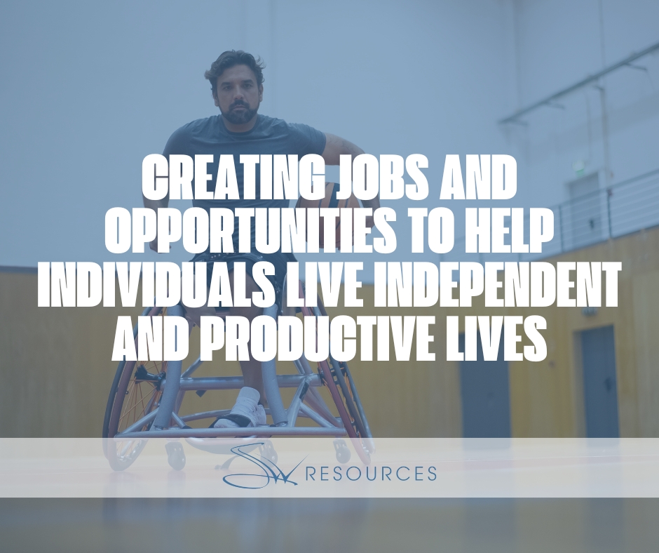 SWResources's tweet image. SW Resources is a nonprofit organization making a positive impact in our community by creating jobs and opportunities for all individuals to live independent and productive lives. 🤝

Together, we can build a better future for all.

#SWResources #Nonprofit #Community #Employment