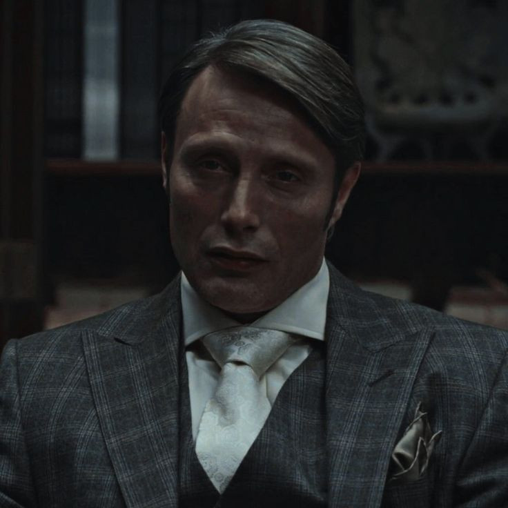 Will is better than me bc I would've had Hannibal's plaid pants dropped down and cuffing his ankles to keep him in place.