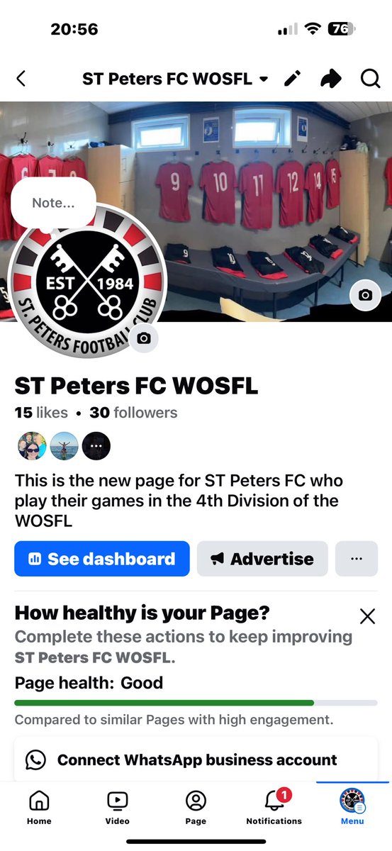 Just a reminder that the below is the only official page for our club now on FB, if everyone could give it a follow and delete the old page from your clubs page
