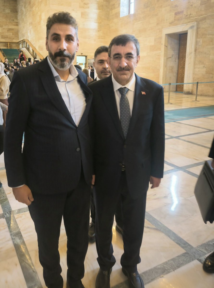 Cumhurbaşkanı Yardımcısı Sayın Cevdet Yılmaz'a ilgi ve alakalarindan Dolayı Teşekkür Ederiz...