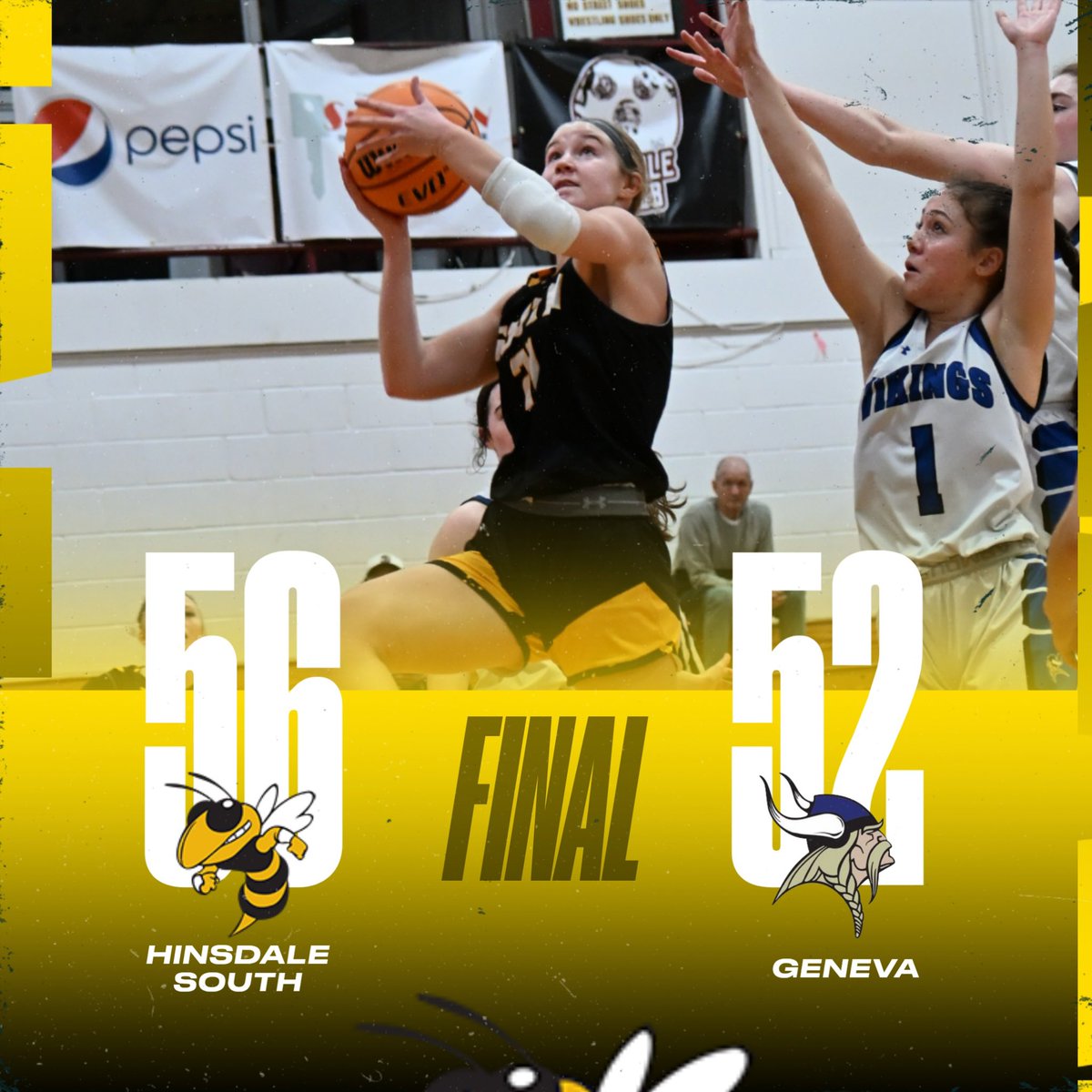 montinixmastrny's tweet photo. Hinsdale South Wins In A Close One Against Geneva 
@HinsdaleSouthGB Player of the Game is Sloane Kiefer 
@GenevaHS_Viking Player of the Game is Peri Sweeney https://t.co/gYBjugHB67