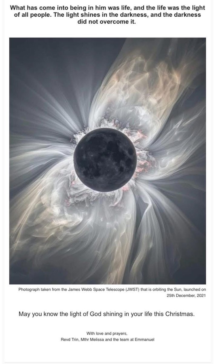 What has come into being in him was life, and the life was the light of all people. The light shines in the darkness, and the darkness did not overcome it.