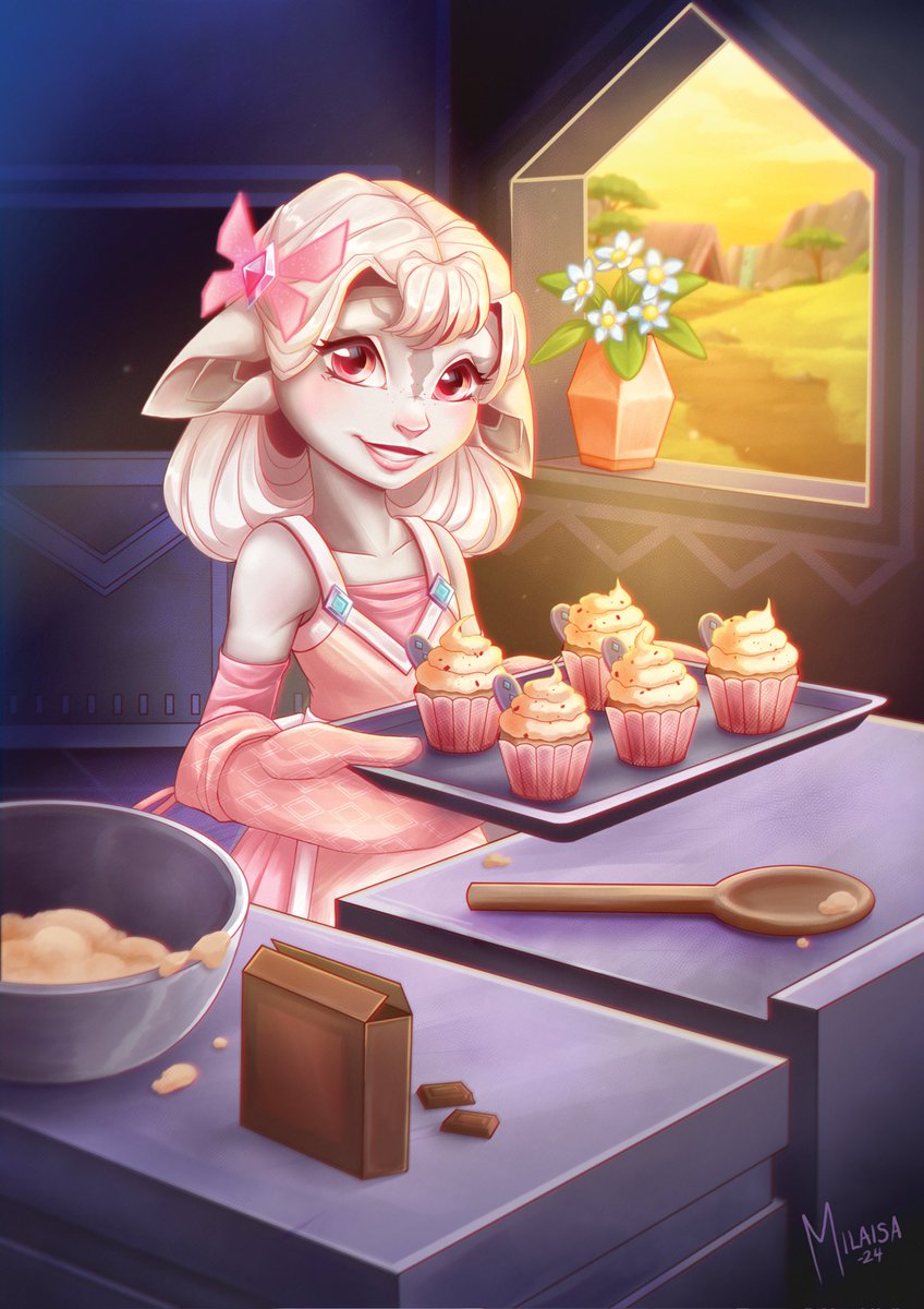 My piece for Culinary Calendar <a href="/CalendarKrewe/">CalendarKrewe</a> 🧁
#guildwars2