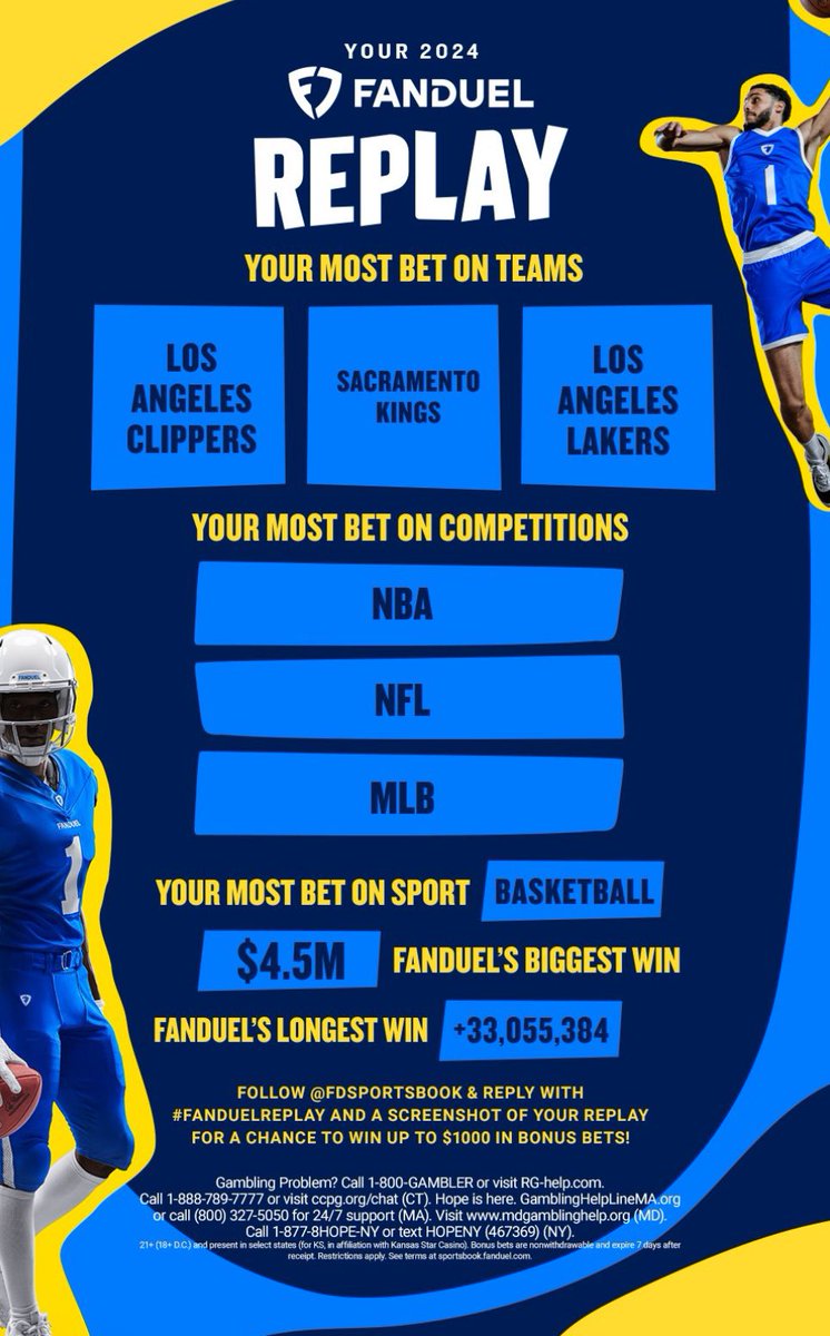 Top10Tino's tweet photo. @FDSportsbook #FanDuelReplay https://t.co/5c0dZXBquf