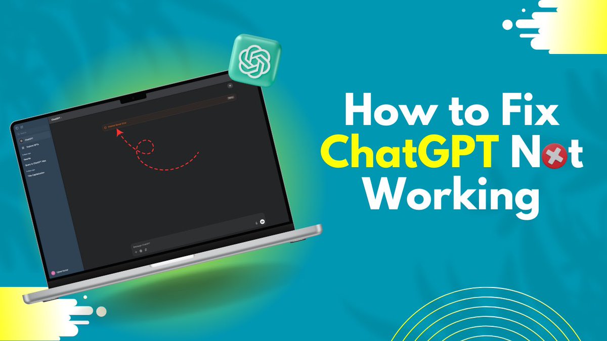 imujjwaal's tweet photo. Hey guys, #ChatGPT is down for you as well?

Don’t worry! I have the fixes, watch this video till the end, and you will get what you want.

👉 [https://t.co/WQyhFG8aoe] via @YouTube 

Thanks! 🙏

@ChatGPTapp #OpenAI #ChatGPTIsDown #ChatGPTDown #chatgpterror https://t.co/ZUkiqEbRoy