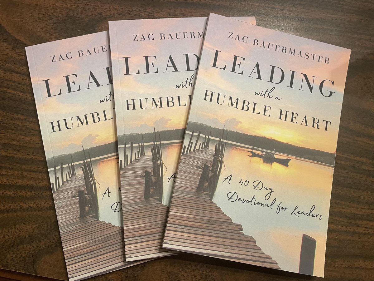 Zac Bauermaster (@zbauermaster) on Twitter photo NEW YEAR'S BOOK GIVEAWAY!
Looking to grow in your faith and leadership in 2025?
Like and re-post for a chance to win!
amazon.com/Leading-Humble…
THREE winners will be selected Sunday night at 8 P.M.
#HumbleHeart NEW YEAR'S BOOK GIVEAWAY!
Looking to grow in your faith and leadership in 2025?
Like and re-post for a chance to win!
amazon.com/Leading-Humble…
THREE winners will be selected Sunday night at 8 P.M.
#HumbleHeart
