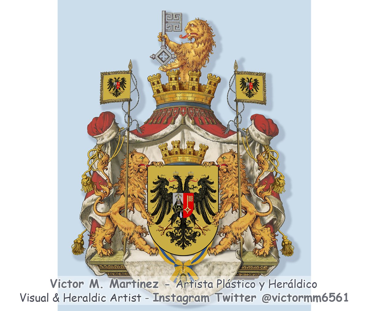 victormm6561's tweet photo. Escudo de Armas Boceto, #sketch of a coat of arms. Arte y diseño by por el Artista Plástico y Heráldico, Victor M. Martinez. Podemos crear su Escudo de Armas #Valencia #Carabobo #Venezuela 🇻🇪
#HechoPor #MadeBy #VictorMM #heraldry #heraldica #arte #art #design #Diseno #VisualArt https://t.co/K7DeYqLJoN