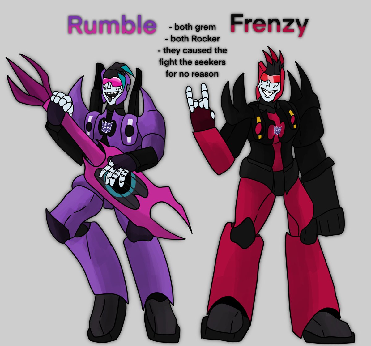 IndragonSaur's tweet photo. Rumble and Frenzy
#digitalart #artistsontwitter #digitalartists #Fanart #arttwt #art #Transformers #Transformersfanart #TransformersRumble #Maccadam #macaddams #Rumble #frenzy #transformersFrenzy https://t.co/7LhdctOHn4