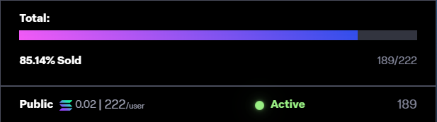 pengus_ml's tweet photo. 5% lefts to go

On 90% Price Will Be Free To Mint

GOOOOO

https://t.co/qLGXEdWlzl https://t.co/XEhnttGYnE