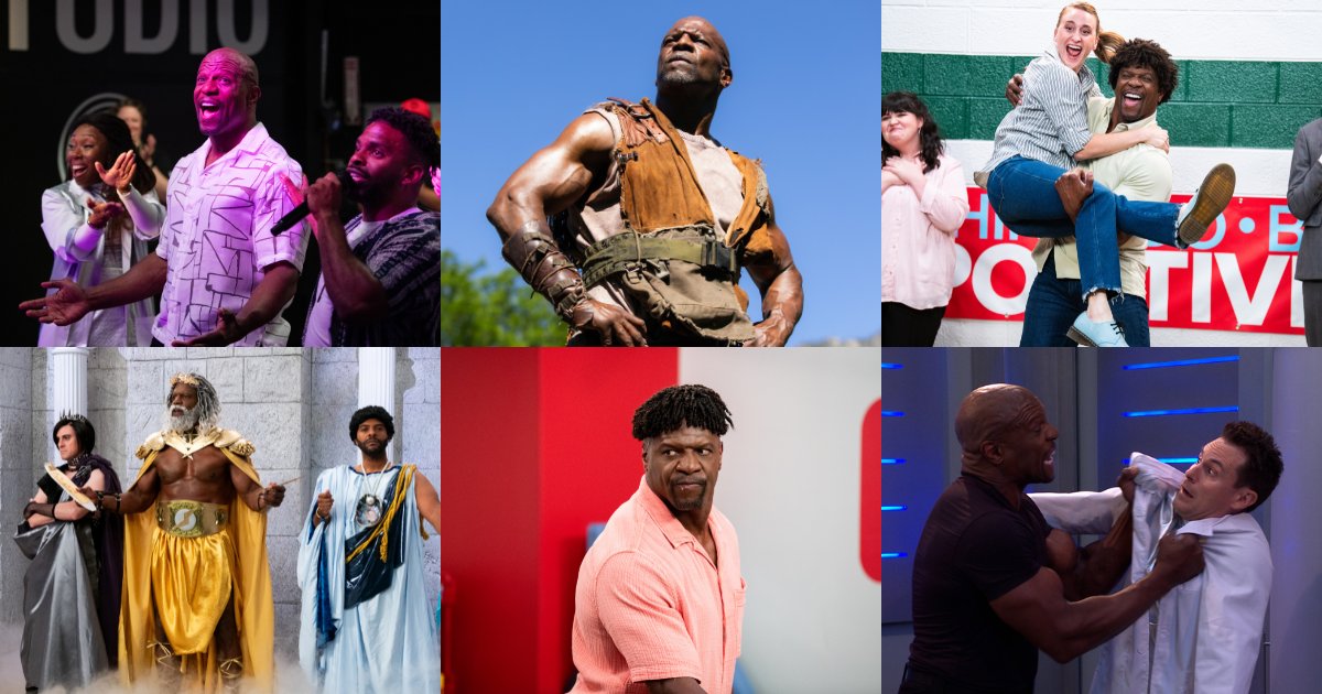 Here's a @TerryCrews roundup to brighten your day... 🎉 You're welcome. #BYUtv #StudioC #TerryCrews