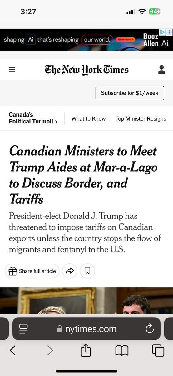 The world is trying to have a meeting with DJT President Trump at his private residence in Mar-a-Lago for their own interest !

Canadian PM Trudeau Argentinian President , Netanyahu wife EU leaders etc etc 

They want to align with incoming new powerful Trump administration so