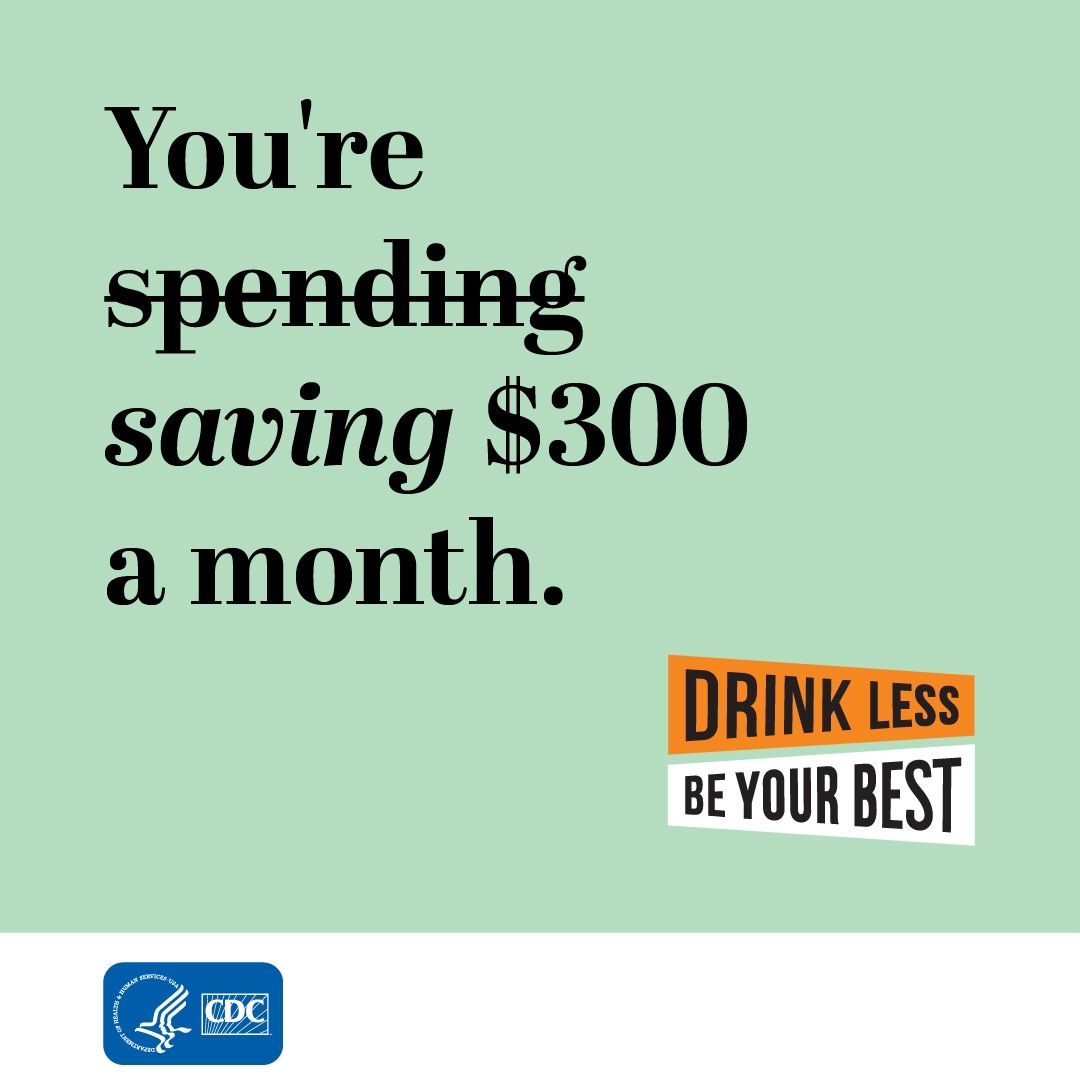 WorcesterHealth's tweet image. #DrinkLess to save $$ and support your financial goals!
For more info &amp;amp; resources, visit decisionsmatter.org