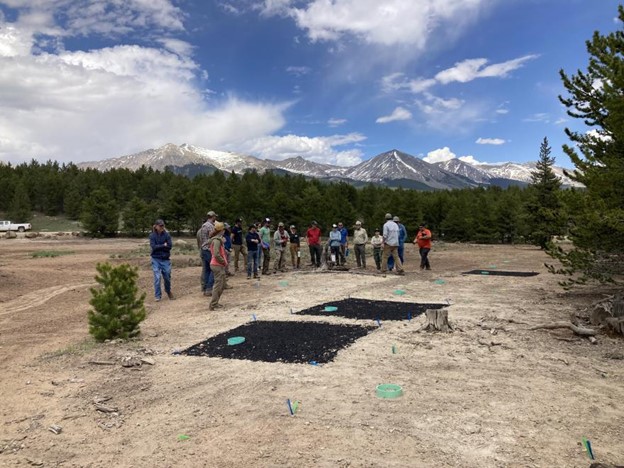 The US has a massive number of abandoned mines. A lot of these lands are still polluted or barren. When considering how best to reclaim these mine lands, biochar can be used to take advantage of its ability to bind heavy metals &amp; organics. Read more: research.fs.usda.gov/rmrs/understor…