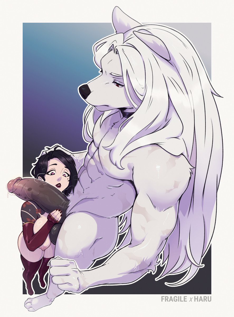 My first ever collab' piece, I had a lot of fun !
And with <a href="/HaruTheDog1/">🐾 -Haru- 🐾 🔞</a> nonetheless :&gt;

I hope you all like size diff' ...