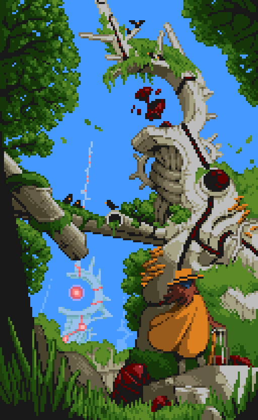 looloopaa's tweet photo. My participation in the Pixeljoint Secret Santa! This is for @hby_stuff, who I've been a fan of for a while and was so excited to have drawn as my giftee!
#pixelart https://t.co/JrRlT6voQm