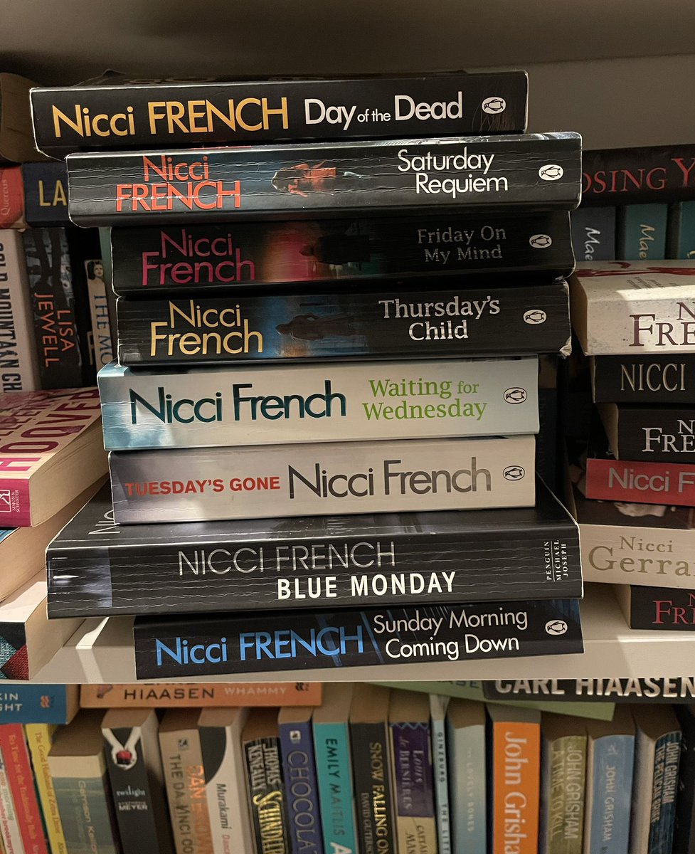 Total joy in re-reading all the Frieda Klein titles again over the past month by <a href="/FrenchNicci/">Nicci French</a> - she’s such a fully formed character, think about her a lot #london #walking #goodbooks