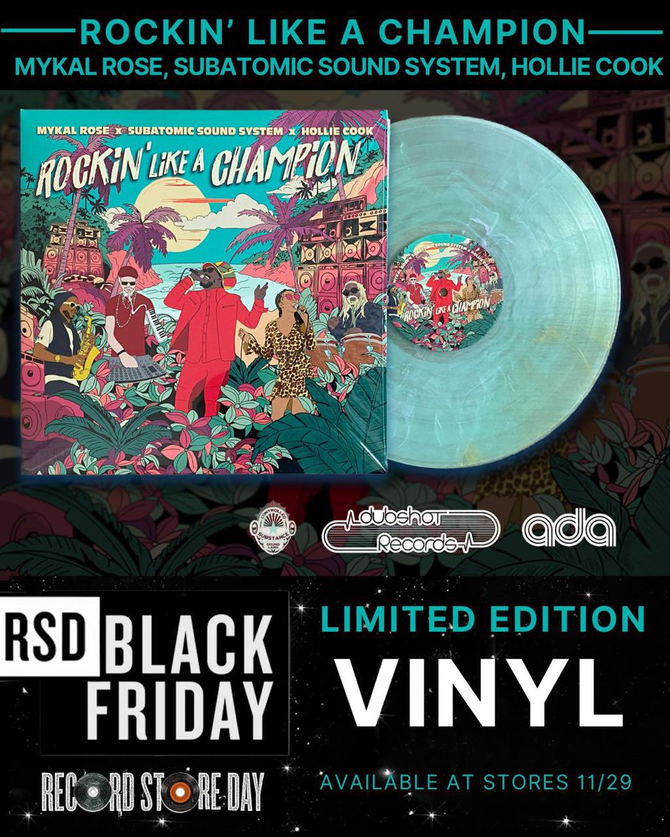 SubatomicSoundSystem (@subatomicsound) on Twitter photo U can find remaining copies of #RockinLikeAChampion ltd edition #vinyl in the USA, UK, EU & around the world with the help of these links dubshot.lnk.to/RockinLikeaCha… <a href="/MykalRose1/">Mykal Rose</a> <a href="/holliecookie/">Hollie Cook</a> <a href="/CSSoundLabs/">Controlled Substance Sound Labs</a> <a href="/dubshot/">DubShot</a> #RSDBlackFriday #RSDBF U can find remaining copies of #RockinLikeAChampion ltd edition #vinyl in the USA, UK, EU & around the world with the help of these links dubshot.lnk.to/RockinLikeaCha… <a href="/MykalRose1/">Mykal Rose</a> <a href="/holliecookie/">Hollie Cook</a> <a href="/CSSoundLabs/">Controlled Substance Sound Labs</a> <a href="/dubshot/">DubShot</a> #RSDBlackFriday #RSDBF