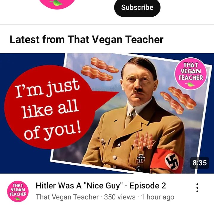 helprealvegan2's tweet photo. @TeamYouTube that vegan teacher is praising Hitler again on YouTube. She attacking the Jews and calling them horrible names like the Holocaust #jews #report #Canada #italy #attack #pedokadie #gaschember #pedo #threat #title #basterd #instagram #twitter
https://t.co/8QbcD6FvMQ https://t.co/mjx2Kpd6wo