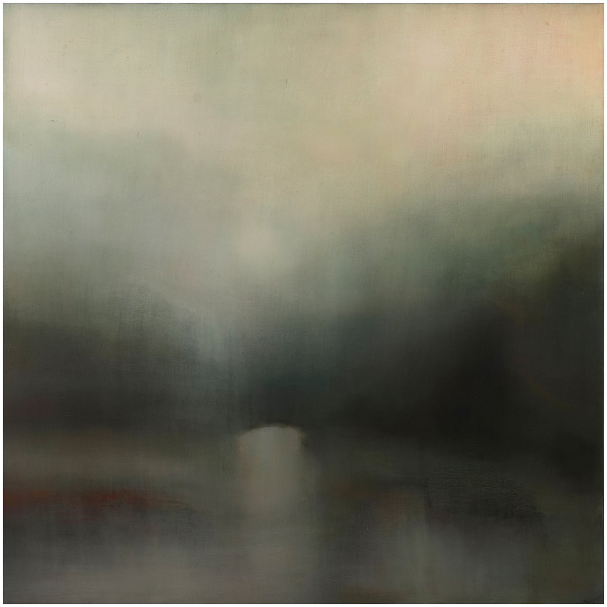 richardwhadcock's tweet photo. ‘Crossing Point’
Oil on canvas
150x150cm
Framed
@cutterandcutterfineart
Today’s mists dissolved the South Downs in to a watery silent landscape.
#cutterandcutterfineart #crossingpoint #mist #misty #landscape #paintingoftheday https://t.co/Nx0rQBDkC6