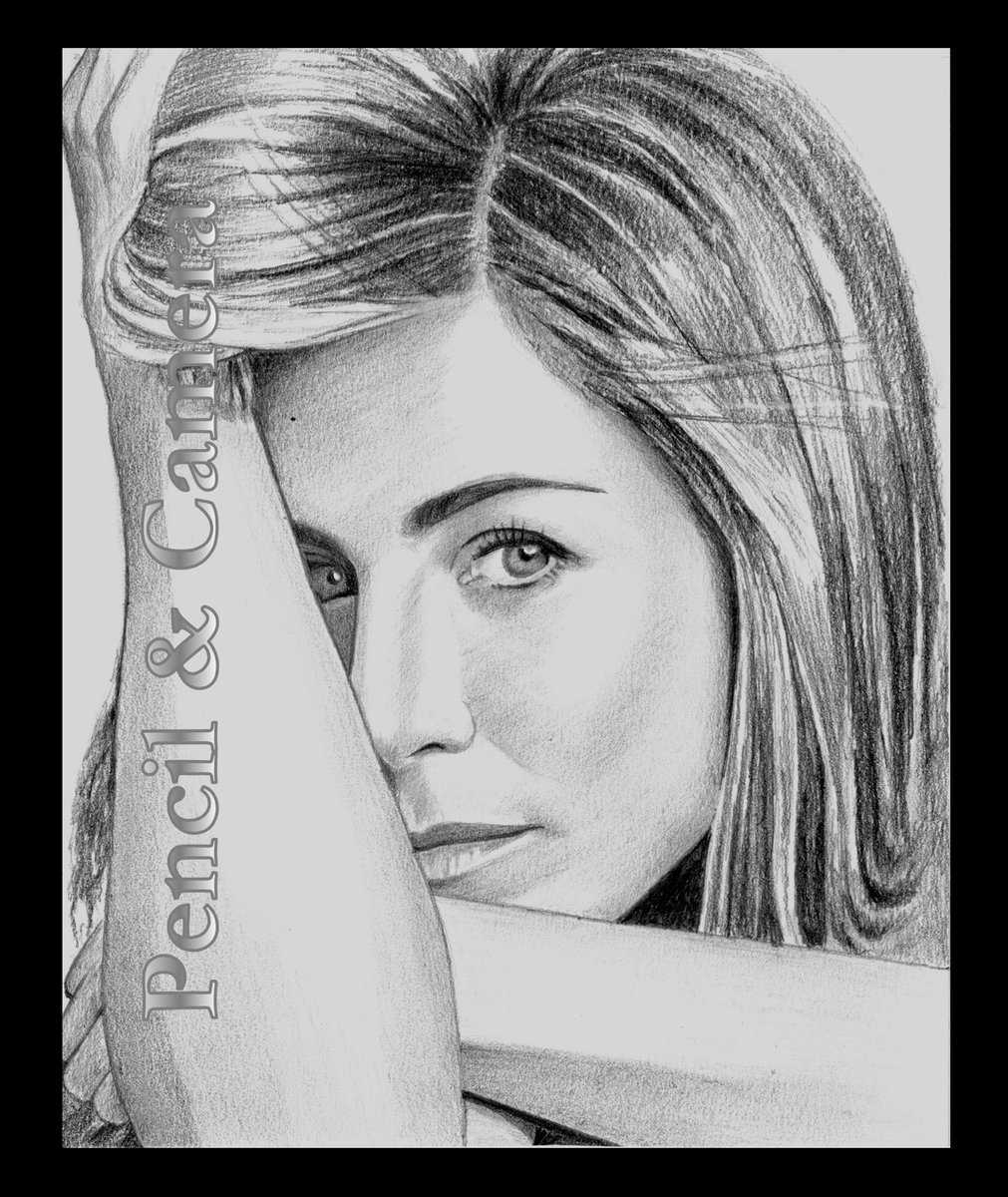 “Rachel”: pencil on paper