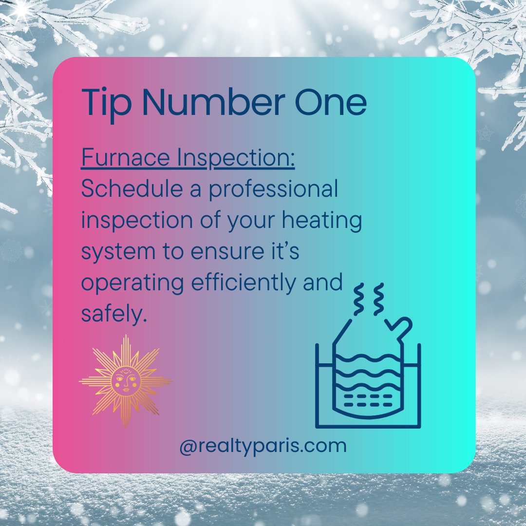 Realty_Pairs's tweet photo. Home maintenance tips to help keep your home, family, and wallet safe all winter long
.
.
.
#winter #homemaintenance #realtypairs #furnace #gutter #cleaning #drain #insulation #family #wallet #holiday #wintervibes #thisislofi #lofi #vibes #warmth #snow #home #prepare #care https://t.co/MDfNaEpnsH