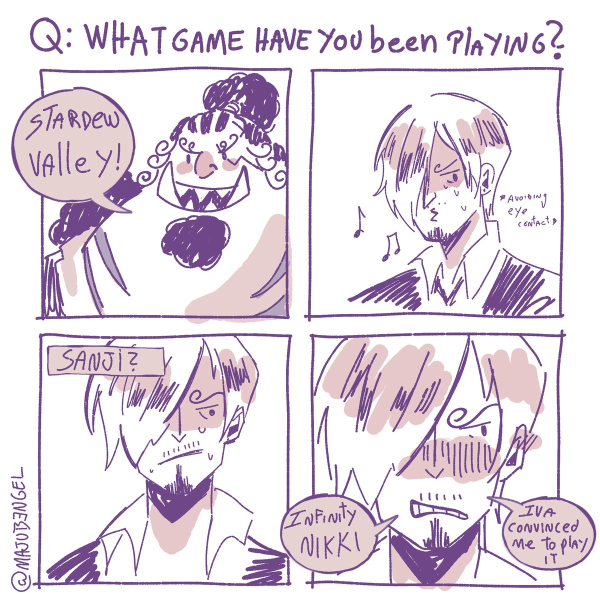 MajuBengel's tweet image. ✨🎮 Gamers 🎮✨

#Onepiece