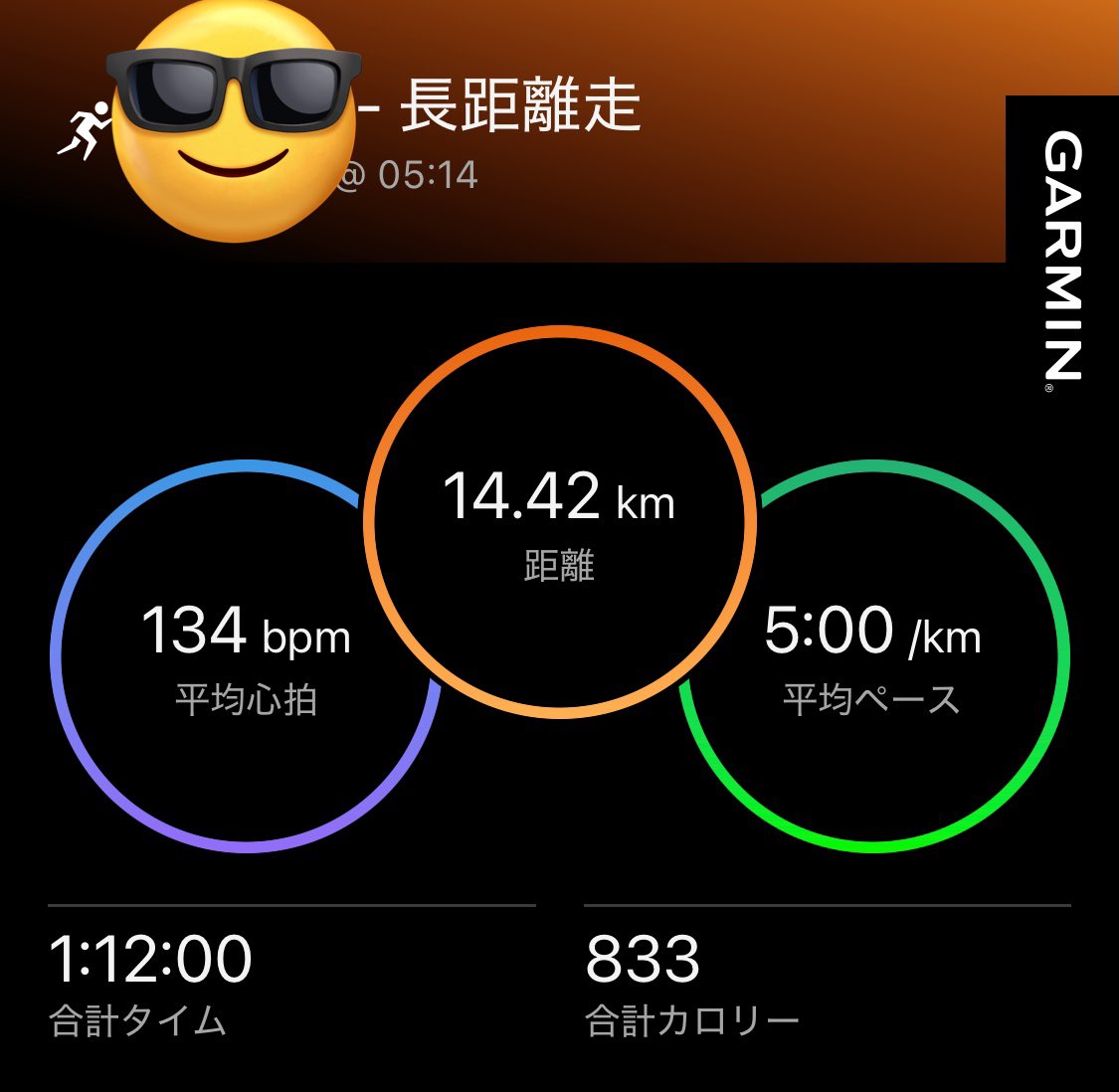 mcdreamy55's tweet photo. おはようございます☀
今日も膝痛でDNF...😢
#DidNotFinish
最近多すぎて落ち込む...
走行データ:
・14.42km走って
・ペース5:00で頑張ったのに
・途中で膝が...💦
まだまだ未熟者だなぁ...
でもここで諦めたら
今までの努力が!!
明日は:
・フォームチェック
・ストレッチ念入りに
・リハビリメニュー考える
これも成長の糧!
膝よ、もう少し
付き合ってくれ...!