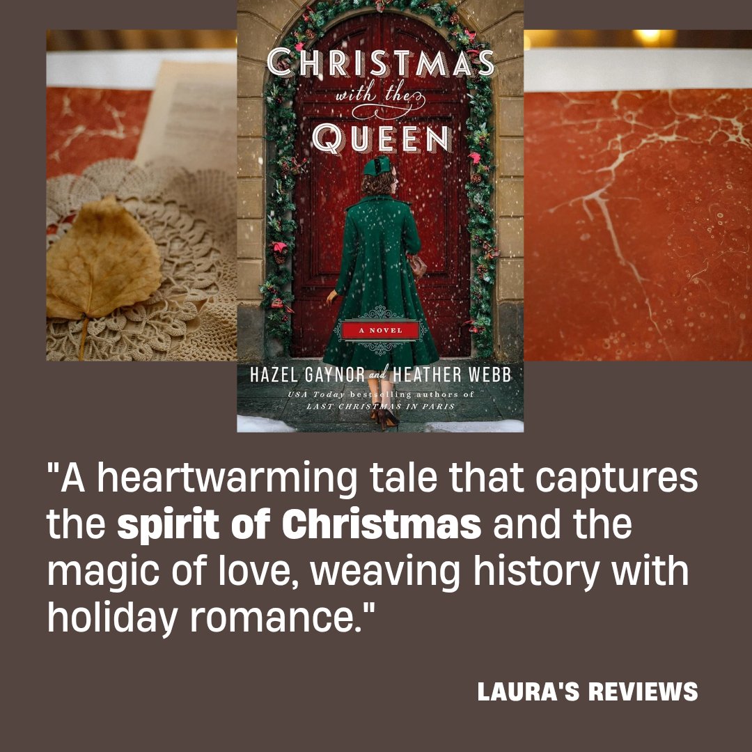 #ChristmaswiththeQueen by <a href="/HazelGaynor/">Hazel Gaynor</a> and <a href="/msheatherwebb/">Heather Webb</a> is a lovely slow burn #historicalromance set at the #Christmas season.  I enjoyed reading this one!  <a href="/HarperAudio/">HarperAudio</a> #newbook #BookTwitter #BookX