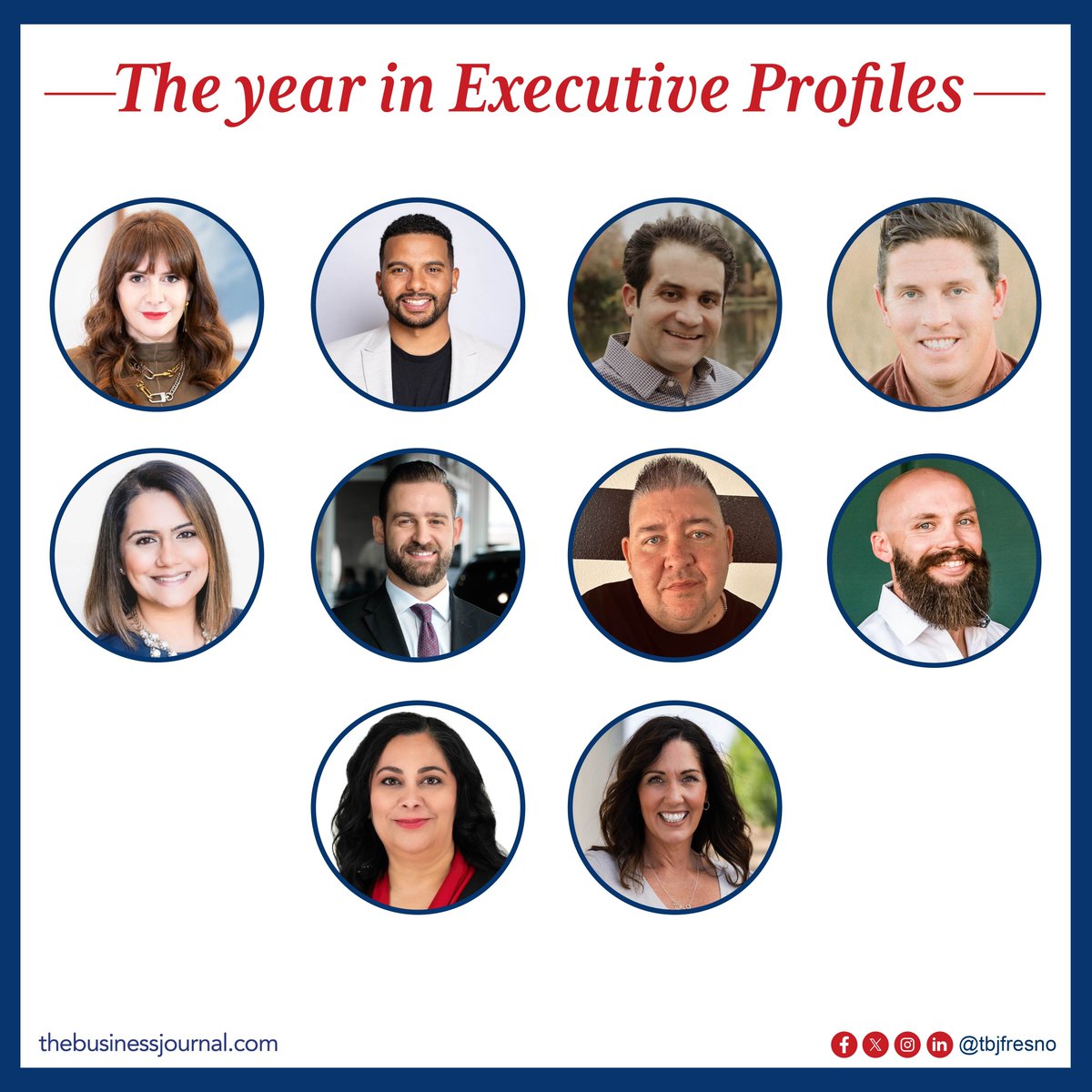 TBJFresno's tweet image. The Year in Executive Profiles: Explore the journeys of leaders shaping industries across the Central Valley. Click the link in our bio to read more in this week&apos;s The Business Journal. 

#executiveprofile #ep #agriculture #construction #fresno #tbj #thebusinessjournal