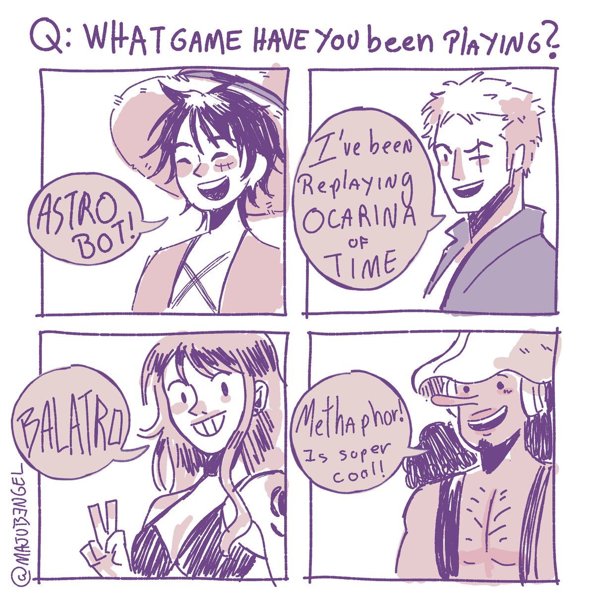 MajuBengel's tweet image. ✨🎮 Gamers 🎮✨

#Onepiece