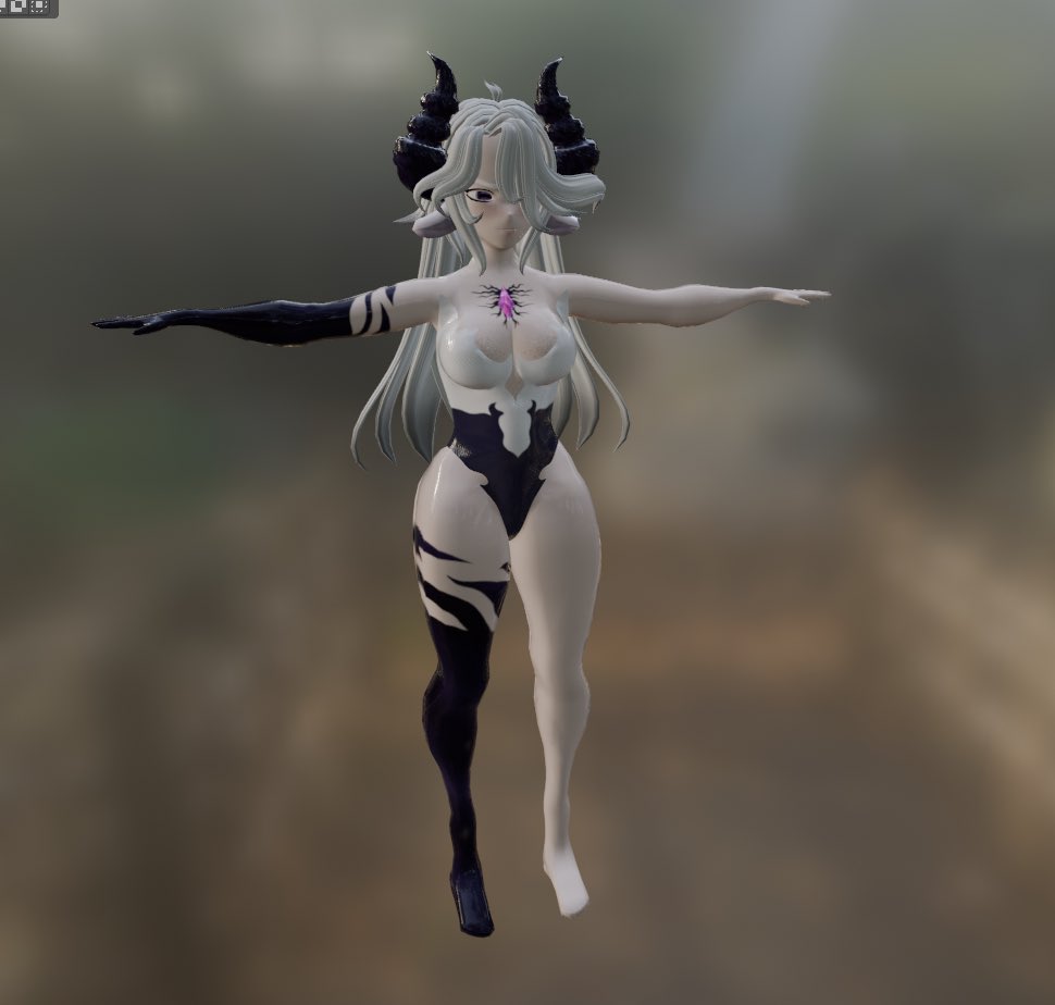 flo0ty's tweet photo. ooga awooga (3D model by me) https://t.co/FaIPHYpBeJ