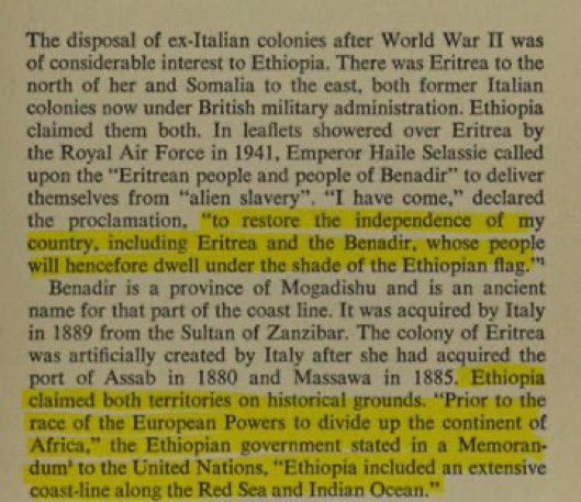 Somali_Lawyer's tweet image. I am appalled by pro #Ethiopian arguments advanced by its agent @AliOmarMP. As per all accepted international norms such as #UNCLOS, #Somalia is not at all obligated to negotiate #sea access with a hostile and arch enemy aiming to annex her #territory and violate her sovereignty.