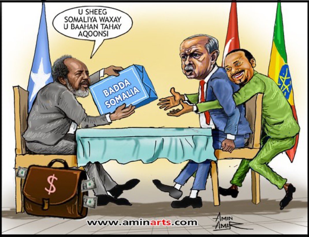 Somali_Lawyer's tweet image. I am appalled by pro #Ethiopian arguments advanced by its agent @AliOmarMP. As per all accepted international norms such as #UNCLOS, #Somalia is not at all obligated to negotiate #sea access with a hostile and arch enemy aiming to annex her #territory and violate her sovereignty.