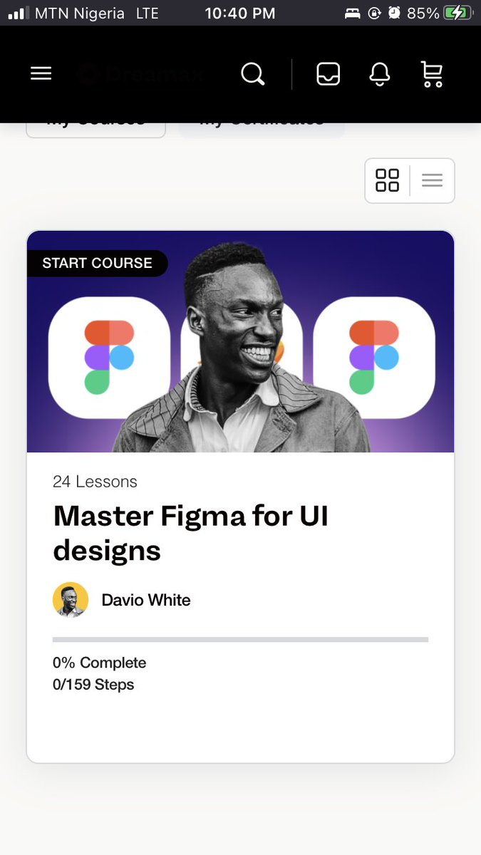 I just purchased <a href="/Daviowhite/">Your Designer</a> Master Figma for UI designs Course🥺A Christmas &amp; New year gift to me! My NYSC will be over in a few months,i just had to ready myself!!! I’m putting this here to mark my journey to Success! Na my Allowee i take run this one ☝️ inshallah