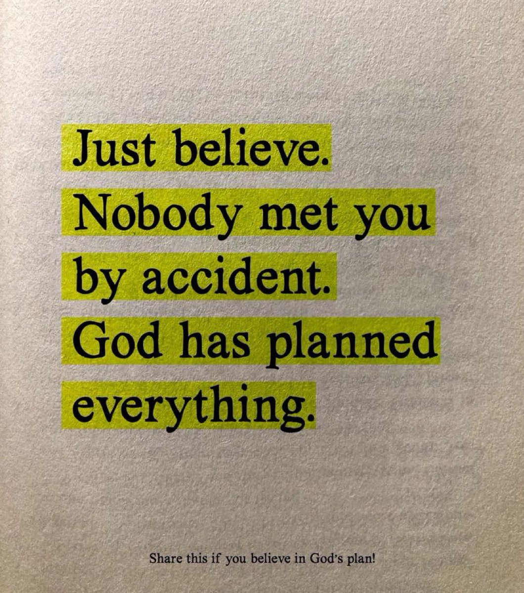 Just believe!