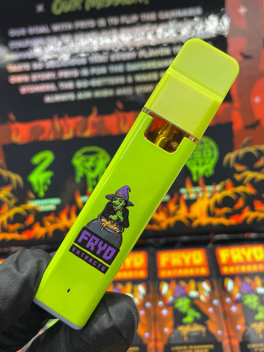 FRYD 2g disposables 🎃
New version with Halloween Edition
Very limited stock! Tapin 👇👇
t.me/+Dlt_BM7uAiE1Y…