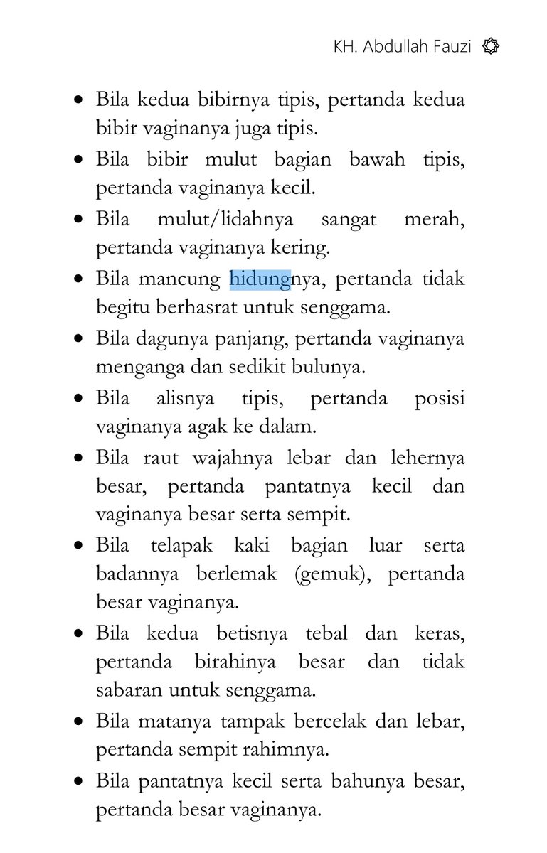 fiatsawala's tweet image. Kitab itu hasil penulisnya tirakat  3 tahun dan masih tergolong baru, penulisnya kelahiran 73, sumbernya bahkan ada yang dari ahli "firasat",  bukan murni dari Al Qur'an dan Hadits. Bahkan ditulis waktu si penulis belum menikah, jadi kemungkinan hasil ngehayal