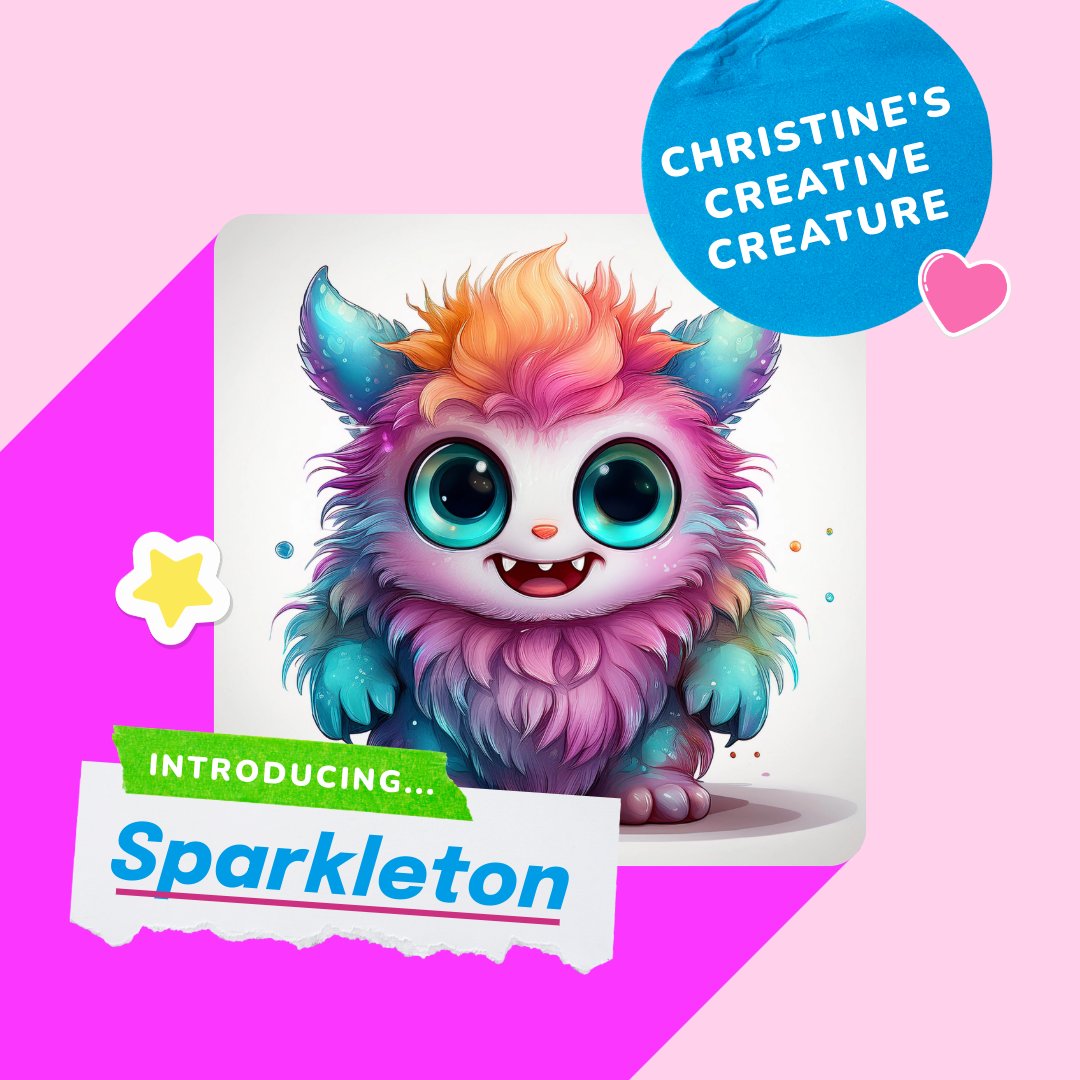 Catching up on posting some of the activities n
@adobeexpress that my students and I have been loving! In October, we created our very own monsters! My students don't have AI but here's mine! #AdobeEduCreative
Create yours!: new.express.adobe.com/new?learn=exer…