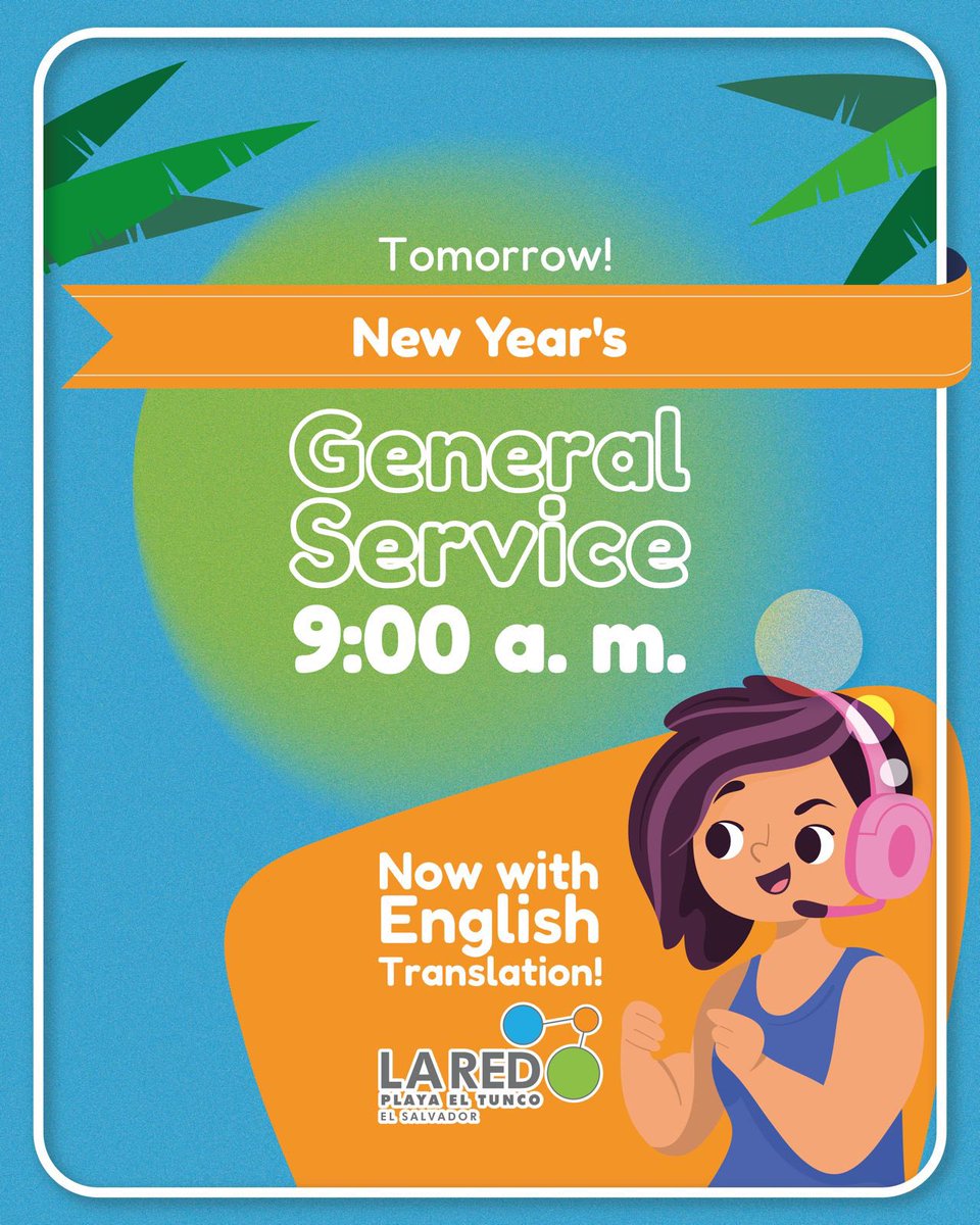 laredelsalvador's tweet photo. ¡2025 es tu año para crecer en fe y esperanza! ✨
🙌 ¿Anhelas un lugar donde tu corazón encuentre paz y propósito?
💬 Te invitamos al #ServicioGeneral en #LaRed, cada sábado a las 9:00 a. M.
📍 Nos reunimos en #PlayaElTunco para compartir juntos fe, valores y esperanza.
🌟 Es tu momento de conectar, renovar y transformar tu vida. ¡No faltes! 💛