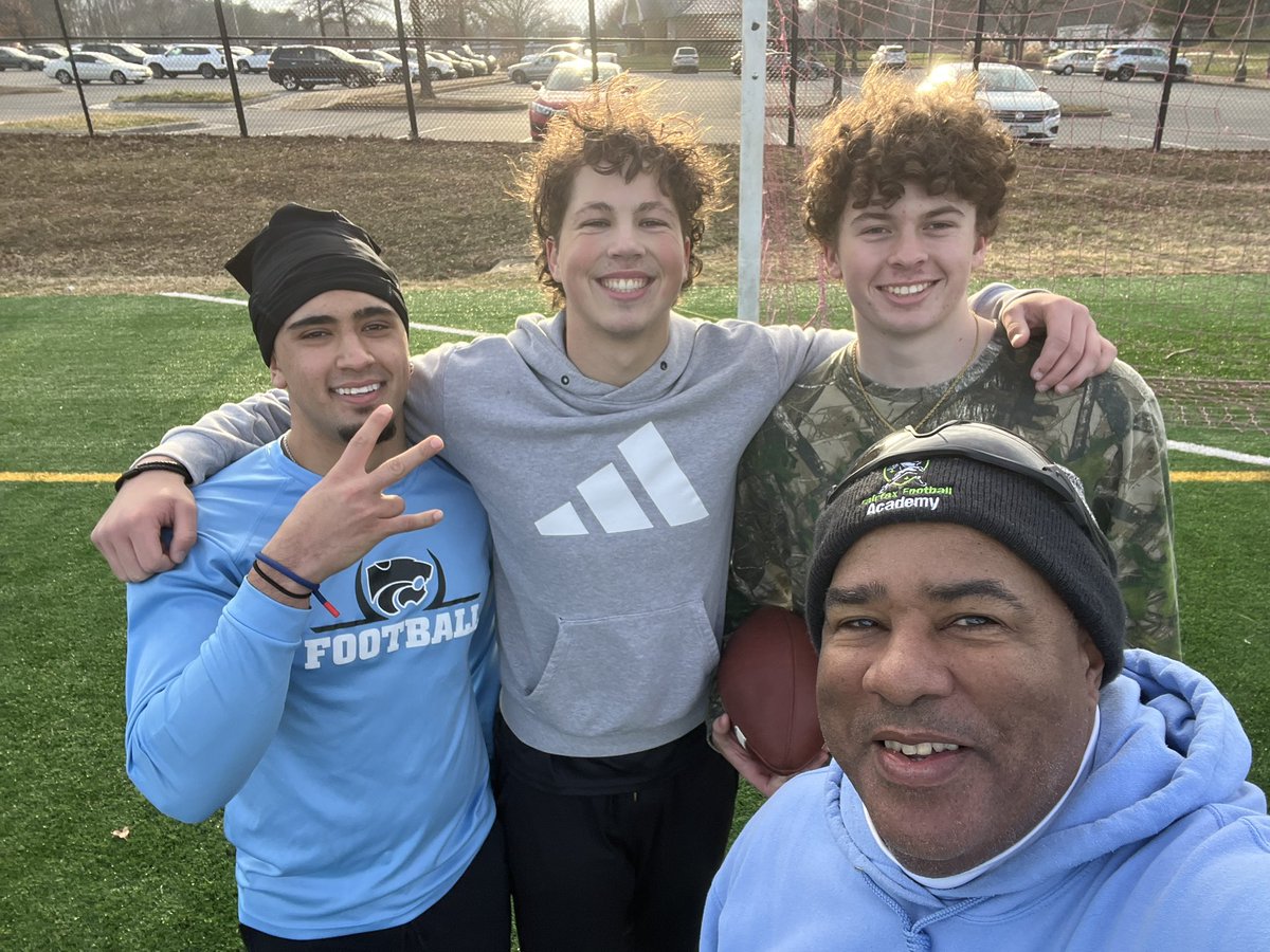 Coach Thompson (@vaqb8) on Twitter photo On the field w/ 3 of the best 2025 QBs in NOVA. <a href="/bryanrestoqb/">Bryan Resto</a> <a href="/KilmerColton/">Colton Kilmer (2025)</a> <a href="/TylerKnutson_8/">Tyler Knutson</a> #FFAQBs
<a href="/carljfred/">Carl Frederick</a> <a href="/VaPrepsRivals/">Virginia Preps</a> <a href="/EmoryHenry_FB/">E&H Football</a> <a href="/FerrumFootball/">Ferrum Football</a> <a href="/VSUFOOTBALL/">VSU BLAZERS</a> <a href="/SURamsFootball/">Shepherd Football</a> <a href="/FurmanFootball/">FurmanRecruiting</a> <a href="/novafootballpod/">All Hitches - The NoVA Football Podcast</a> <a href="/NPCoachZim/">Donnie Zimmerman</a> On the field w/ 3 of the best 2025 QBs in NOVA. <a href="/bryanrestoqb/">Bryan Resto</a> <a href="/KilmerColton/">Colton Kilmer (2025)</a> <a href="/TylerKnutson_8/">Tyler Knutson</a> #FFAQBs
<a href="/carljfred/">Carl Frederick</a> <a href="/VaPrepsRivals/">Virginia Preps</a> <a href="/EmoryHenry_FB/">E&H Football</a> <a href="/FerrumFootball/">Ferrum Football</a> <a href="/VSUFOOTBALL/">VSU BLAZERS</a> <a href="/SURamsFootball/">Shepherd Football</a> <a href="/FurmanFootball/">FurmanRecruiting</a> <a href="/novafootballpod/">All Hitches - The NoVA Football Podcast</a> <a href="/NPCoachZim/">Donnie Zimmerman</a>