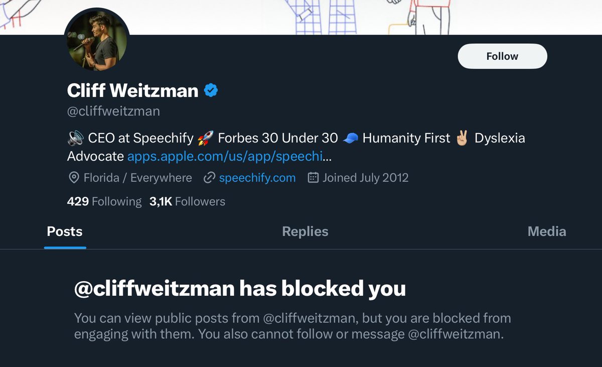 easterkingston's tweet image. Speechify CEO @cliffweitzman has blocked me for exposing his scraping thousands of fanworks from ao3 with the intent to monetize them. the fics are still hosted on his server, just hidden from view. more info & how to find out if yours is among them here: reddit.com/r/AO3/s/q1kUHK…