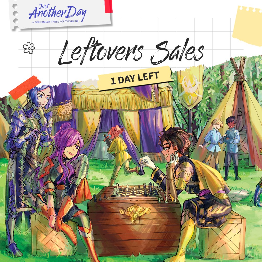 Just Another Day: A FE Three Hopes Zine 📖 tweet media