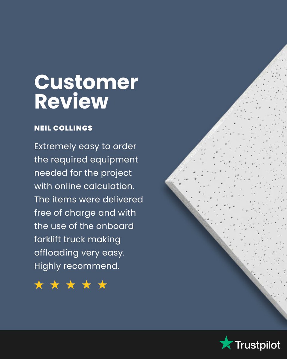 Wrapping up the year with a big thank you to our customers! 🙌

Thank you for continually choosing us for your projects, we can't wait to see what we'll complete together in 2025!

#CeilingSolutions #SuspendedCeiling #CeilingTiles #Tiles